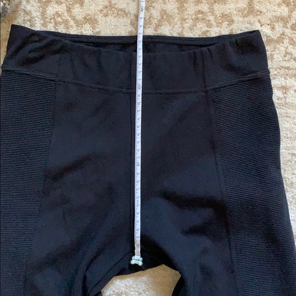 Ribbed running leggings - Picture 4 of 9